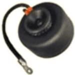 Connector Accessories Receptacle Protective Cover Straight Aluminum Olive Drab Cadmium