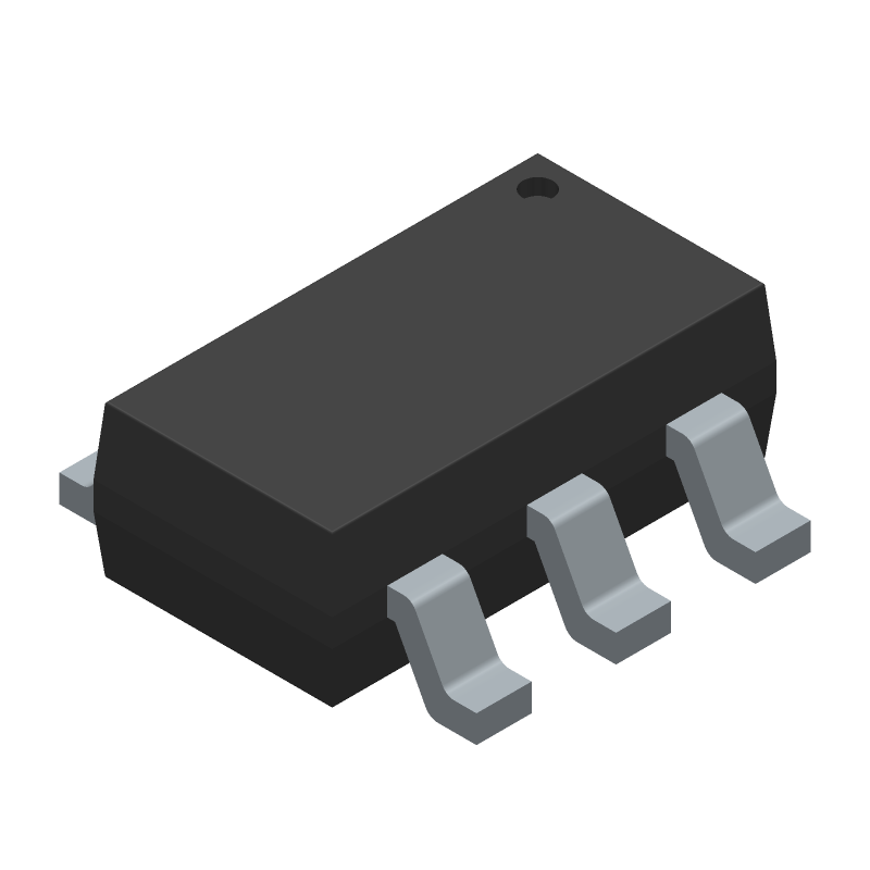 P-CH JFET, -20V, 4.7A, 60mR, TSOP, Small Signal
