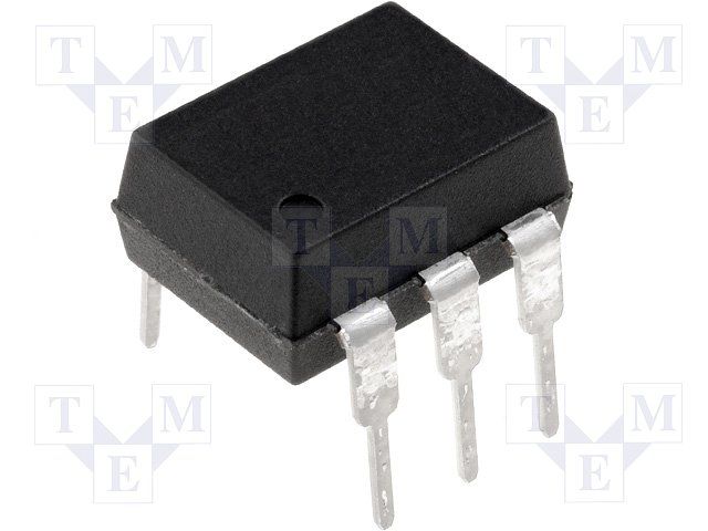 Logic Optocoupler, 5kV Isolation, 1MBps, DIP-6