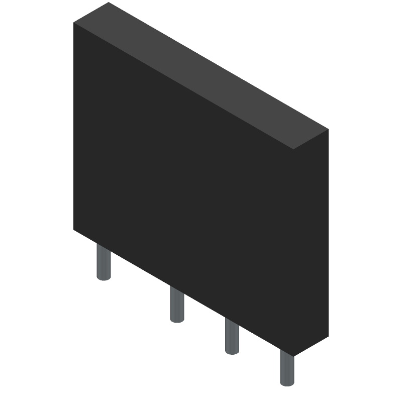 4.5A 1kV Bridge Rectifier Diode, SIP, Through Hole