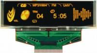 Univision 2.86in Yellow Passive matrix OLED Display 128 x 64pixels SPI Interface