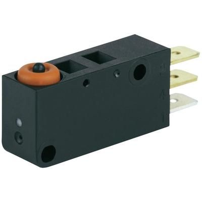 Microswitch 250 Vac 8 A 1 x On/(On) Burgess V3NST1YR1UL IP67 momentary 1 pc(s)