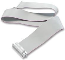 BLUE CHIP TECHNOLOGY         1371-0071             Computer Cable, IDC, D Subminiature Plug, 50 Way, 3.2 ft, 1 m, Grey