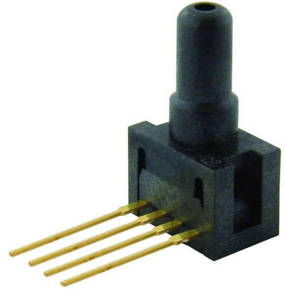 Peizoresistive Sensor, Gage, 0Psi Min, 100Psi Max, Rectangular, Through Hole Mount,