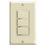 Switch Rocker 3P Quickwire Push-In Rocker 15A 120VAC 120VDC