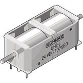 Solenoid Actuator 6 mm 0.6 N 0.2 N 2.9 W, HU244-F-24V100%, Kuhnke