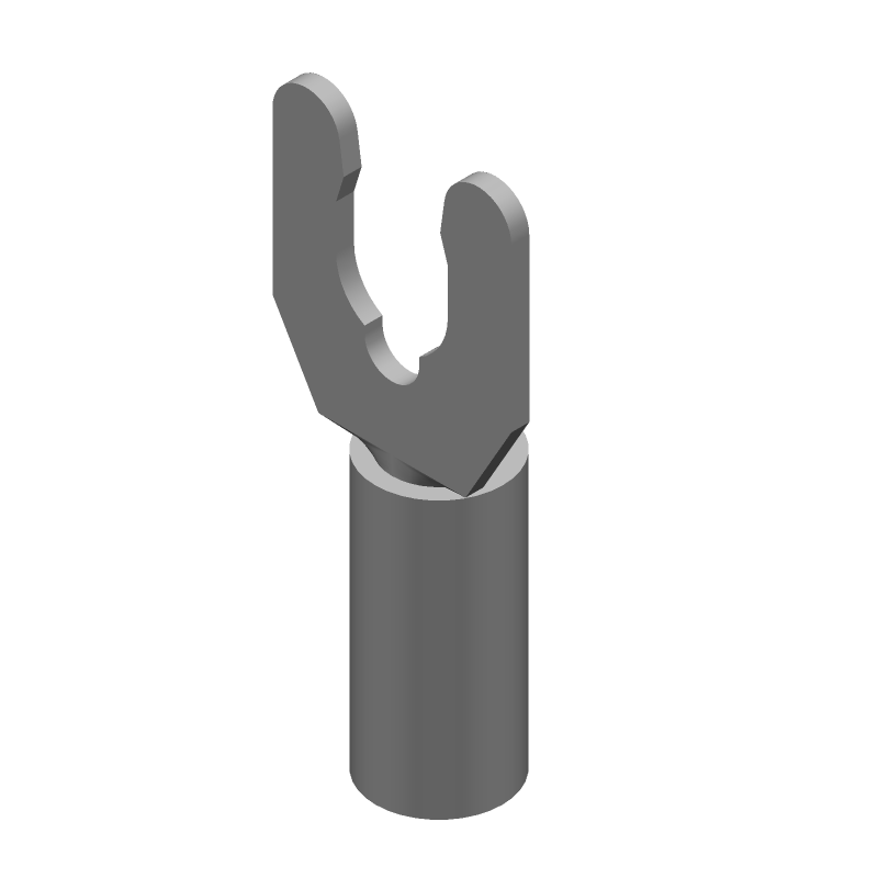 Spring Terminal 14-16AWG Brass Tin Blue 600V