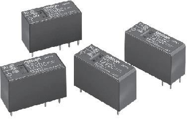 DPDT Power Relay, 8A, 5VDC Coil, PCB Mount