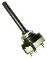 30° Rotary Switch, 4P3T, 250V, 150mA, Non-Shorting