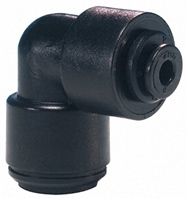 Pneumatic Elbow Tube-to-Tube Adapter, Push In Connection A 12mm, B 10mm