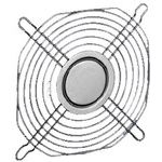 EBM PAPST         LZ53             Fan Finger Guard, Grille, ebm-papst fan series 5300, 140 mm, 124.5 mm, Steel