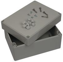 ENCLOSURE, JUNCTION BOX, ABS, GREY