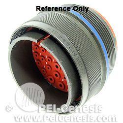 Conn Cylindrical Circular PIN 10 POS Crimp ST Cable Mount 10 Terminal 1 Port