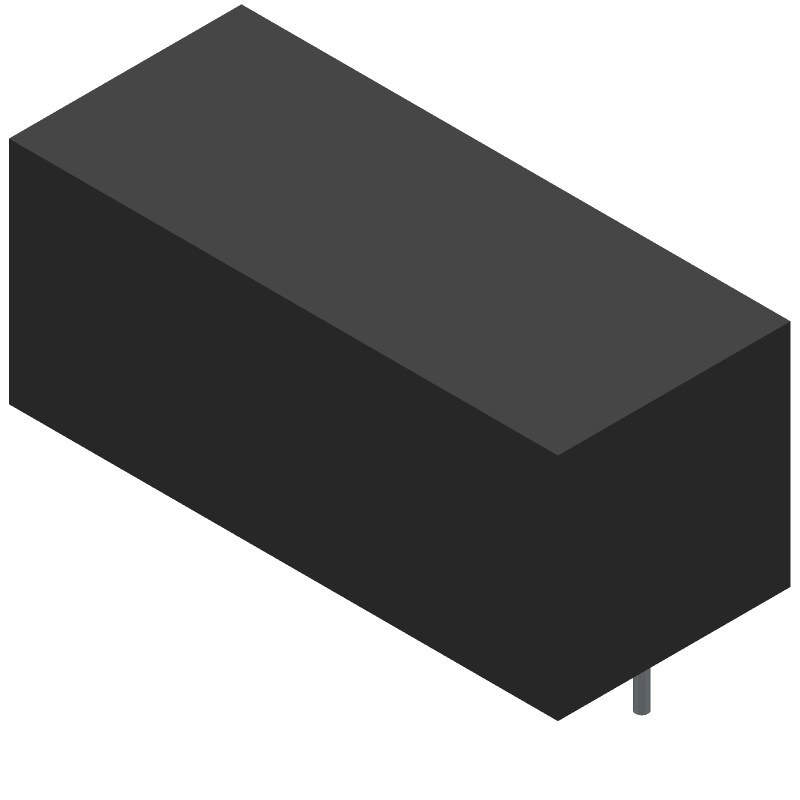 1-Cell Coin Cell Holder, Plastic, Through Hole, Nickel/Tin Contacts