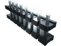 2-Contact Through-Hole Header, Tin Plated, 5.08mm Pitch, Bulk Packaging