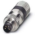 4-Pin Male Circular Connector, 4A, 30V, IP68, Gold