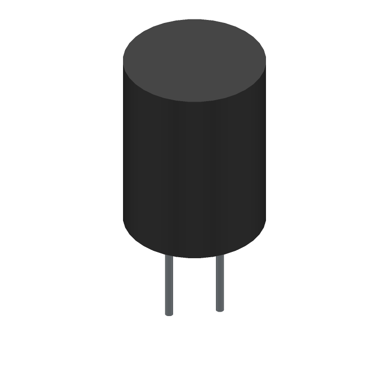 Cap Aluminum Lytic 47uF 100V 20% (10 X 12.5mm) Radial 5mm 2.823 Ohm 400mA 7000h 105°C Ammo/T/R