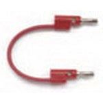 15A Gold Plated Brass Male Plug Connector, 36" Lead