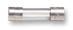 Electric Fuse, Time Delay Blow, 4A, 250VAC, 35A (IR), Inline/holder, 5x20mm, ROHS COMPLIANT