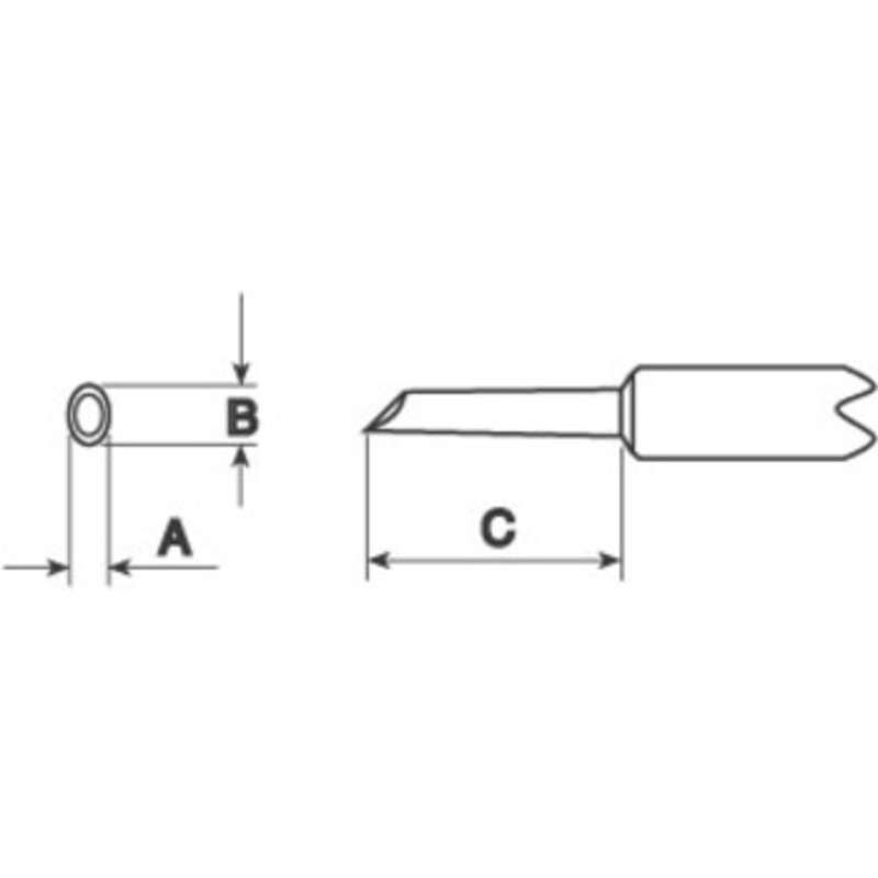 Soldering Irons Weller Cylind Tip For WMP Solder Penc
