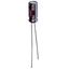 18uF 50V Aluminum Electrolytic Capacitor, Radial, 105°C, 155mA