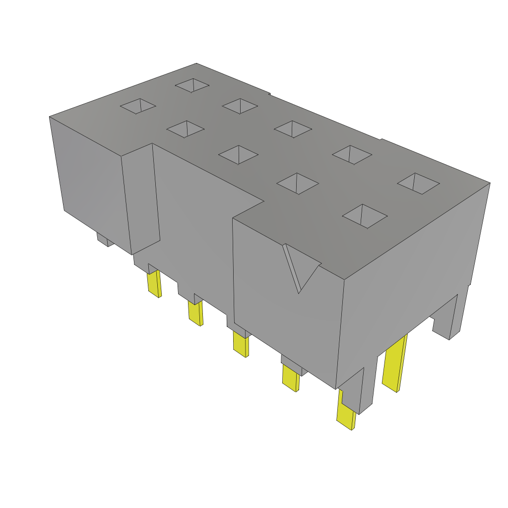 2.00 mm Tiger Eye™ PCB Mount Socket Strip