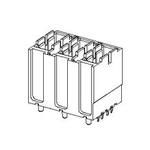 CONN BACKPLANE POWER HDR 12 POS 1.85MM SOLDER ST THRU-HOLE 12 TERMINAL 1 PORT TUBE