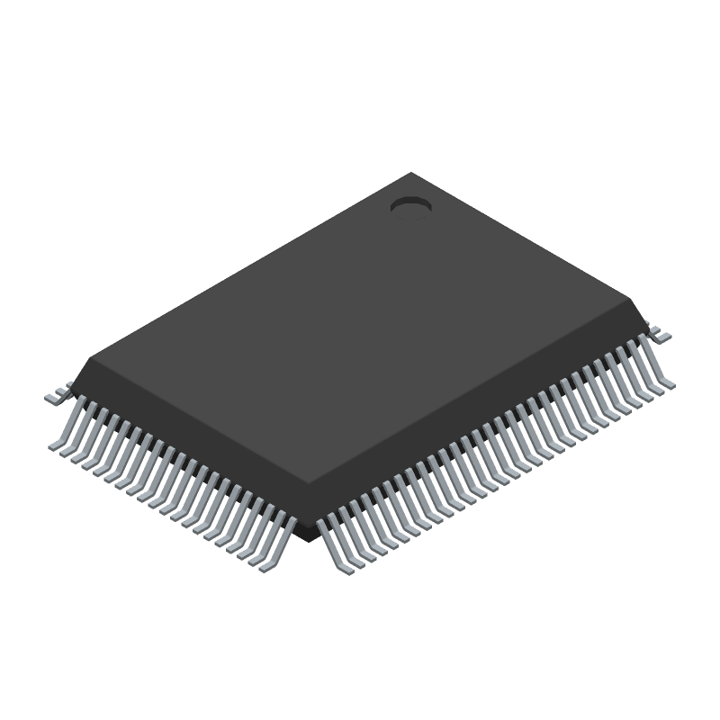 Ethernet CTLR Single Chip 10Mbps/100Mbps 3.3V 100-Pin TQFP Tray