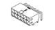 12 Pos Power Connector, 9A, 600V, 4.2mm Pitch, Gold Pin, Solder RA