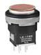 Switch Push Button ON (ON) SPDT Round Button 3A 250VAC 30VDC Momentary Contact Panel Mount Quick Connect/Solder Lug