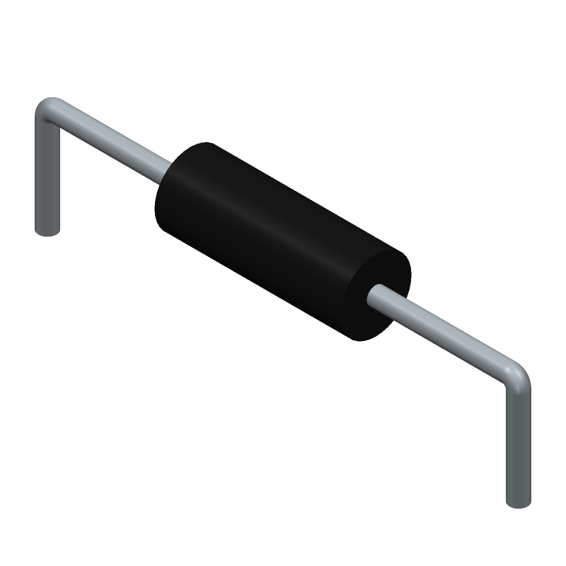 1kR Metal Film Resistor, 0.4W, 1%, 250V, Axial