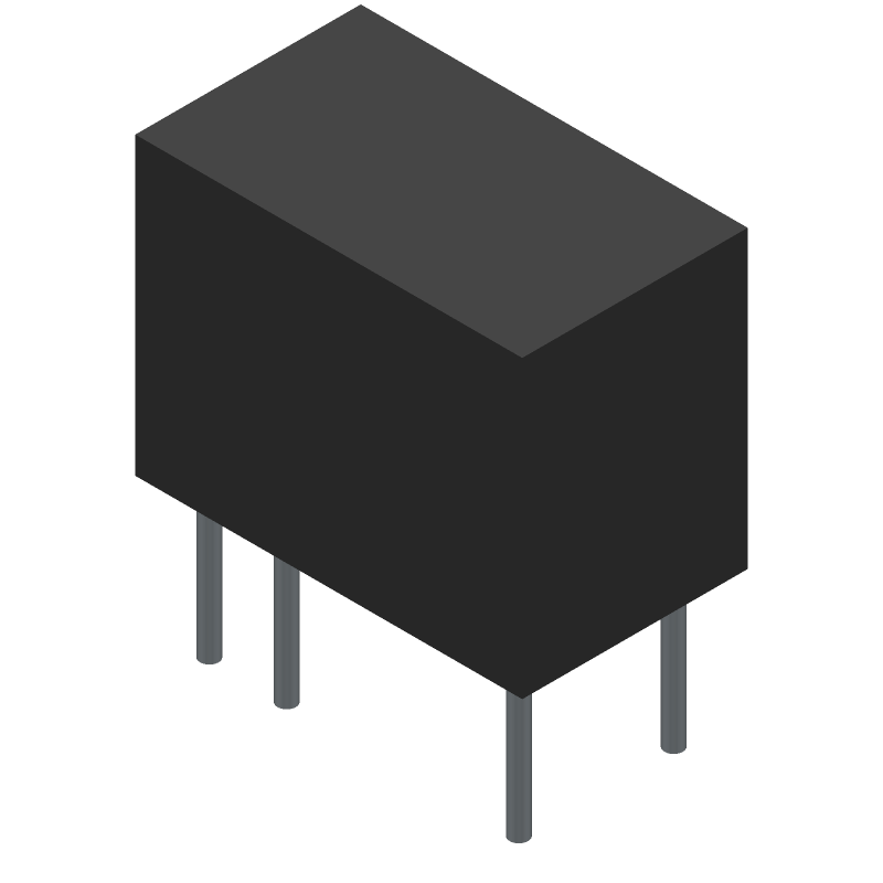 Power/Signal Relay, 1 Form C, SPDT, Momentary, 0.007A (Coil), 24VDC (Coil), 175mW (Coil), 1A (Contact), 60VDC (Contact), DC Input, Random, AC/DC Output, Through Hole-Straight Mount, ROHS COMPLIANT
