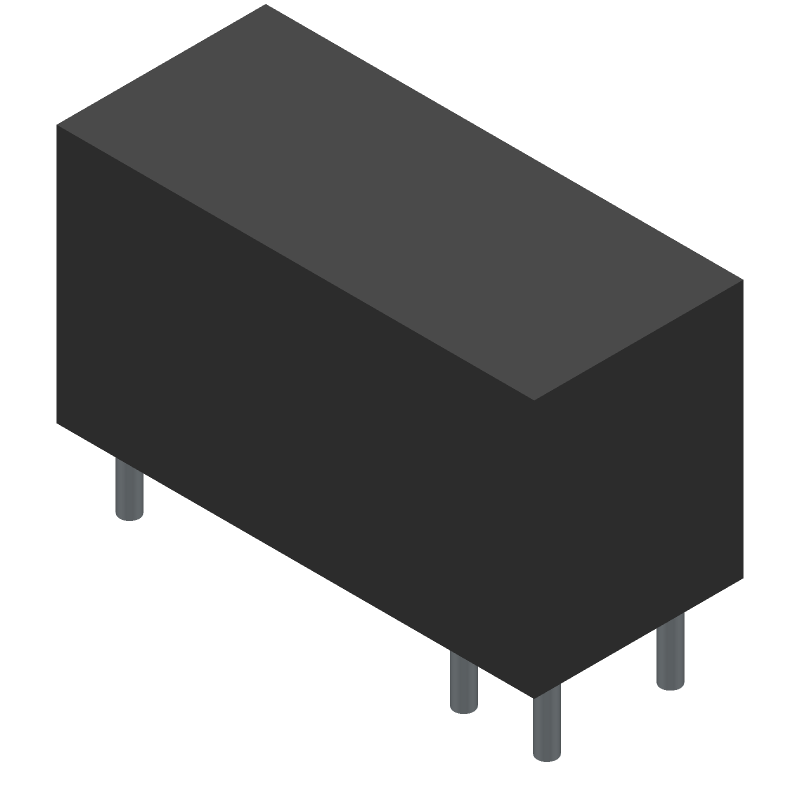 12VDC 16A SPST-NO Power Relay, THT, 250VAC