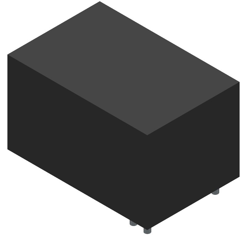 30A 24VDC DPDT Power Relay, THT