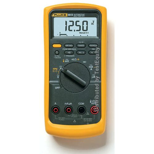 Digital Multimeter, 0.1% Accuracy, LCD, 199.99Hz