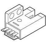 Photoelectric Sensor Light ON/Dark ON NPN Open Collector 0.005m