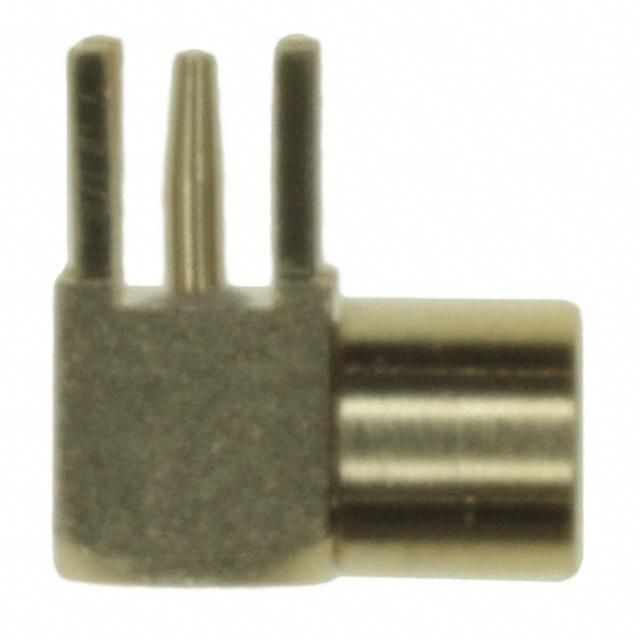 MMCX Right Angle Connector, 50 Ohm, 6GHz, Gold Plated