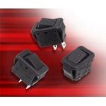Illuminated Rocker Switch SPST 6A 125VAC Panel Mount