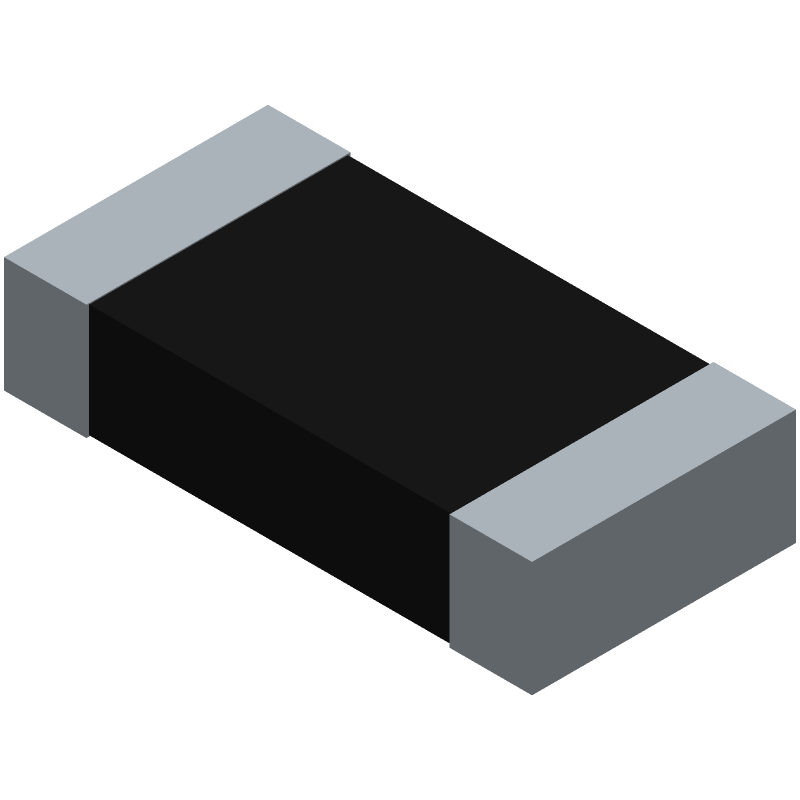 0 Ohm 0.25W 1206 Chip Resistor, Thick Film, SM