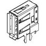 Conn USB RCP 4 POS 1.4mm Solder RA Thru-Hole 4 Terminal 1 Port Tray