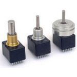 Magnetic Encoder Rotary Incremental Plain 0.004N.m Straight Quadrature Digital Square Wave Bracket Mount PC Pin 32PPR Automotive