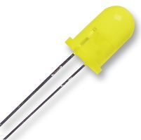 Single Color LED, Yellow, Diffused, T-1 3/4, 5mm, ROHS COMPLIANT PACKAGE-2
