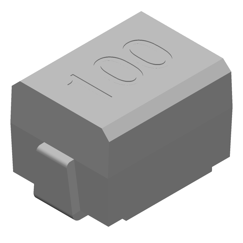 Inductor General Purpose Chip Wirewound 15uH 10% 2.52MHz 15Q-Factor Ferrite 0.45A 1.45Ohm DCR 1210 Automotive T/R