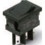 DPDT Rocker Switch, 10A 250VAC, Quick Connect, Panel Mount