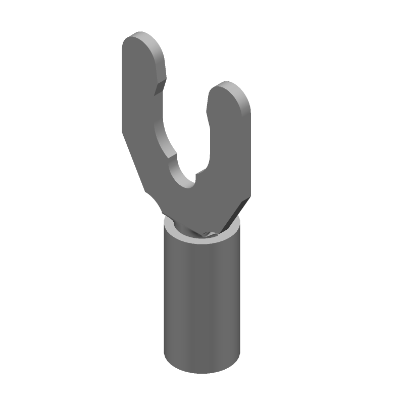 Spring Terminal, Female, 16-22AWG, Red, Tin Plated Bronze