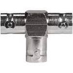 BNC Adapter, Female-Female, 50 Ohm, Gold Plated