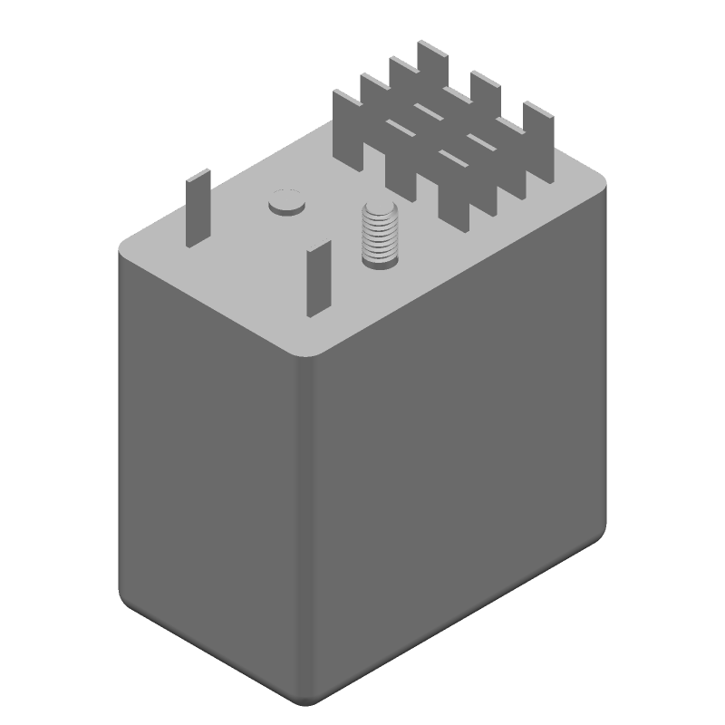 AC/DC Relay, 125VAC/150VDC, 1.25A, 4PDT, PCB Mount