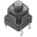 SPST Keylock Switch, 12VDC, 0.05A, Thru-Hole PC Pin