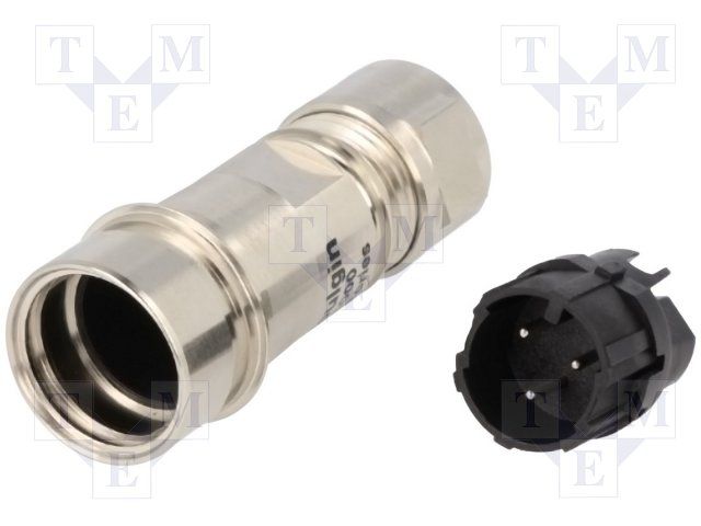 Conn Circular PIN 3 POS Screw ST Cable Mount 3 Terminal 1 Port Bulk