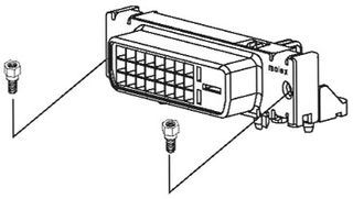 DVI-D, RECEPTACLE, PANEL, 24WAY
